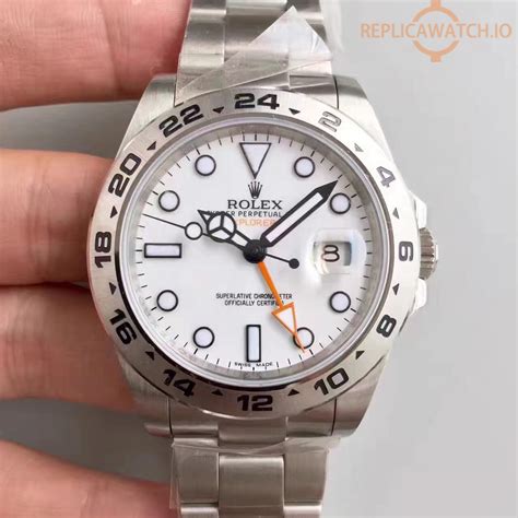 rolex oyster perpetual explorer ii replica|rolex explorer 2 polar 40mm.